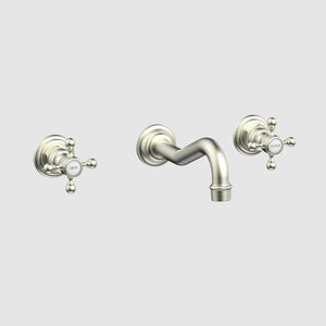 Phylrich HENRI Wall Lavatory Set With Cross Handles