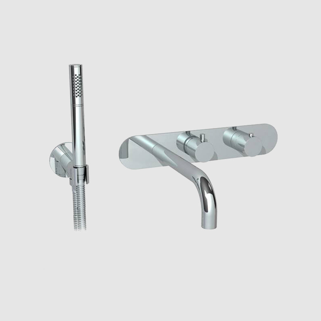 Cabano 3 Sixty Wall Mount Tub Filler Roman Bath Centre