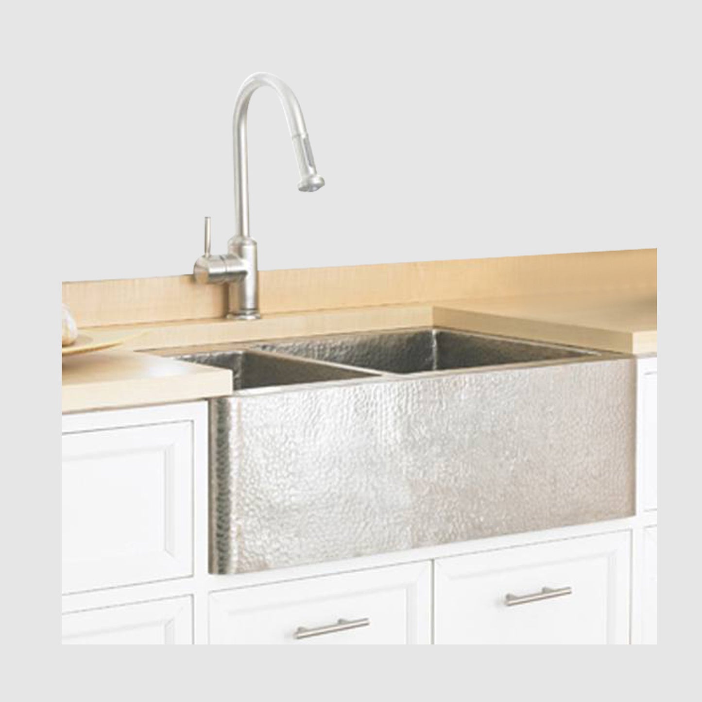 Native Trails Farmhouse Duet apron front kitchen sink