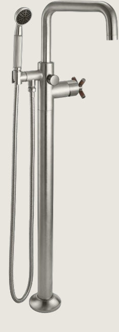 Industrial Freestanding Tub Filler