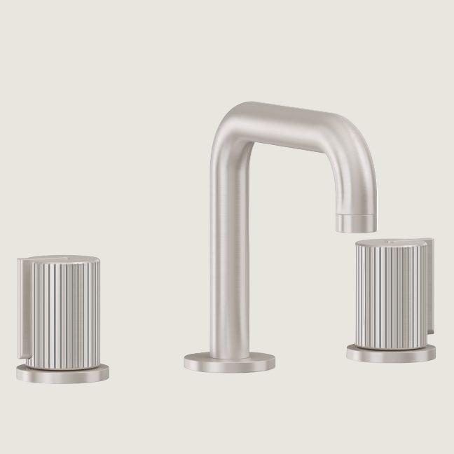 Jalama Widespread Faucet - Pinstripe Handles