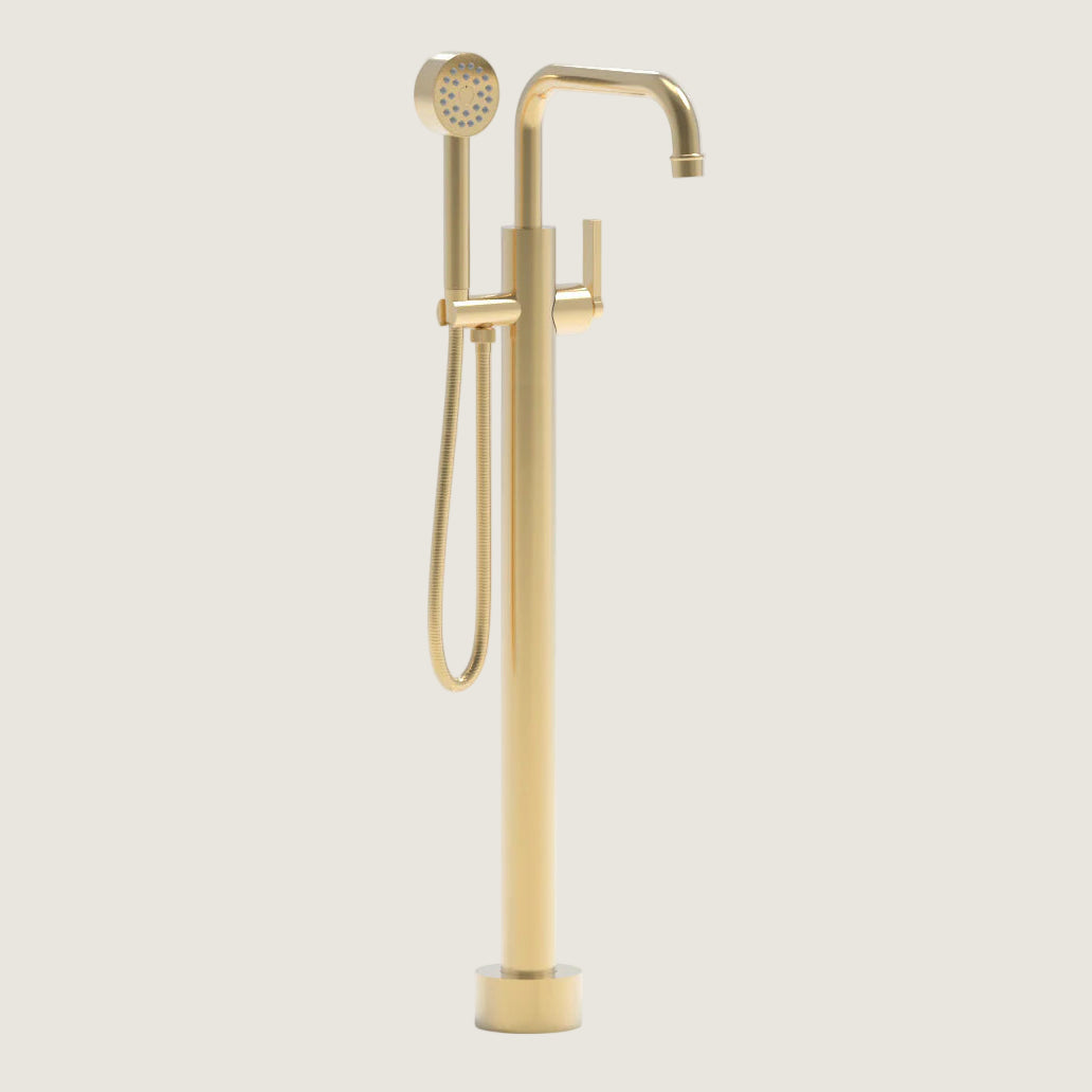 Hex Modern Freestanding Tub Filler