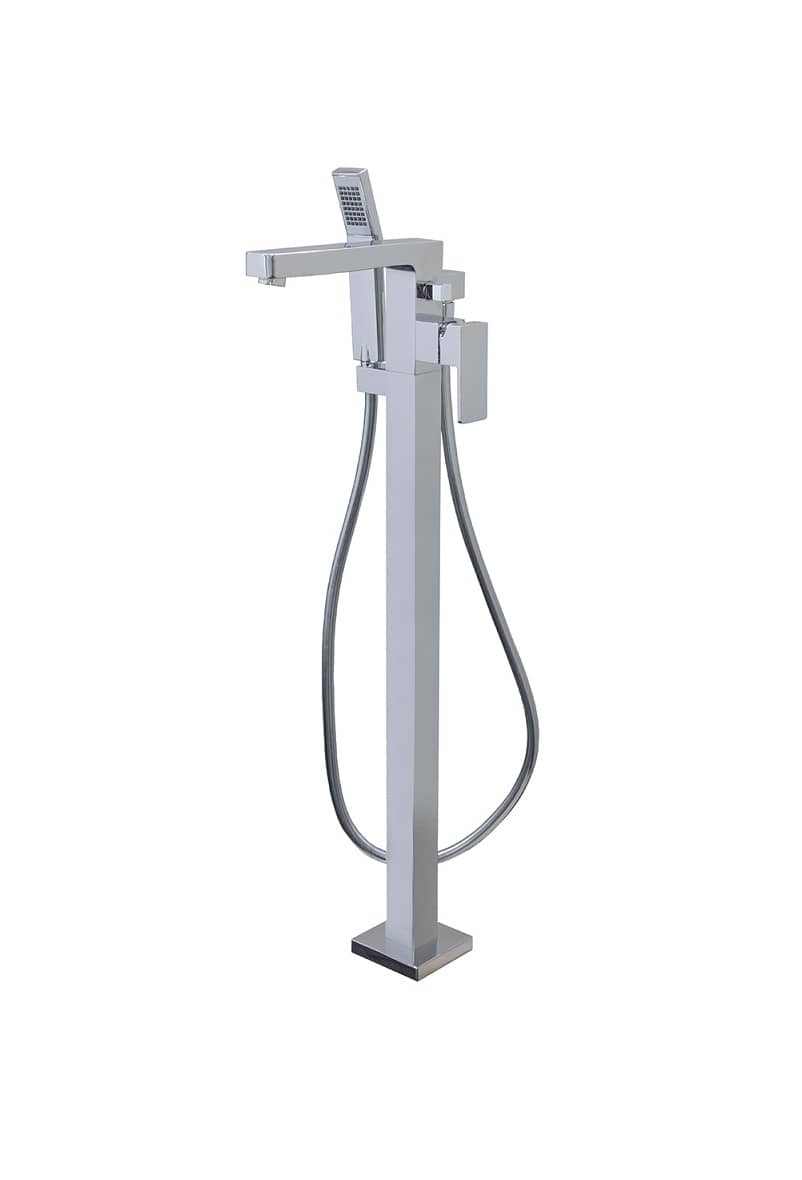 Madison Floor Mount Tub Filler