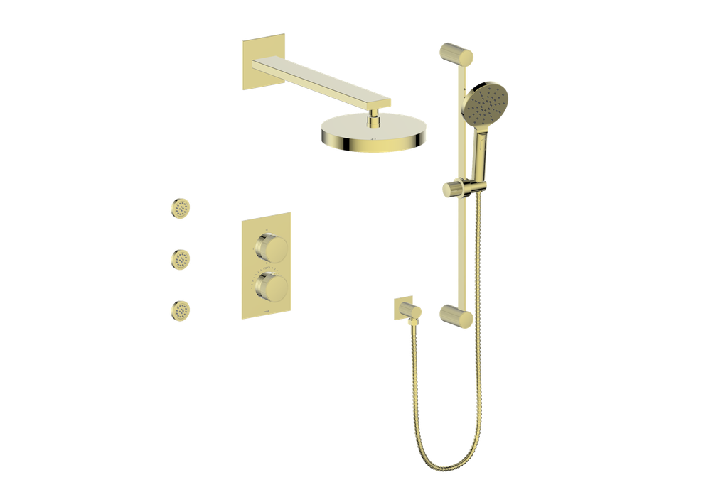 Mond 3-Way Shower Kit + Body Jets