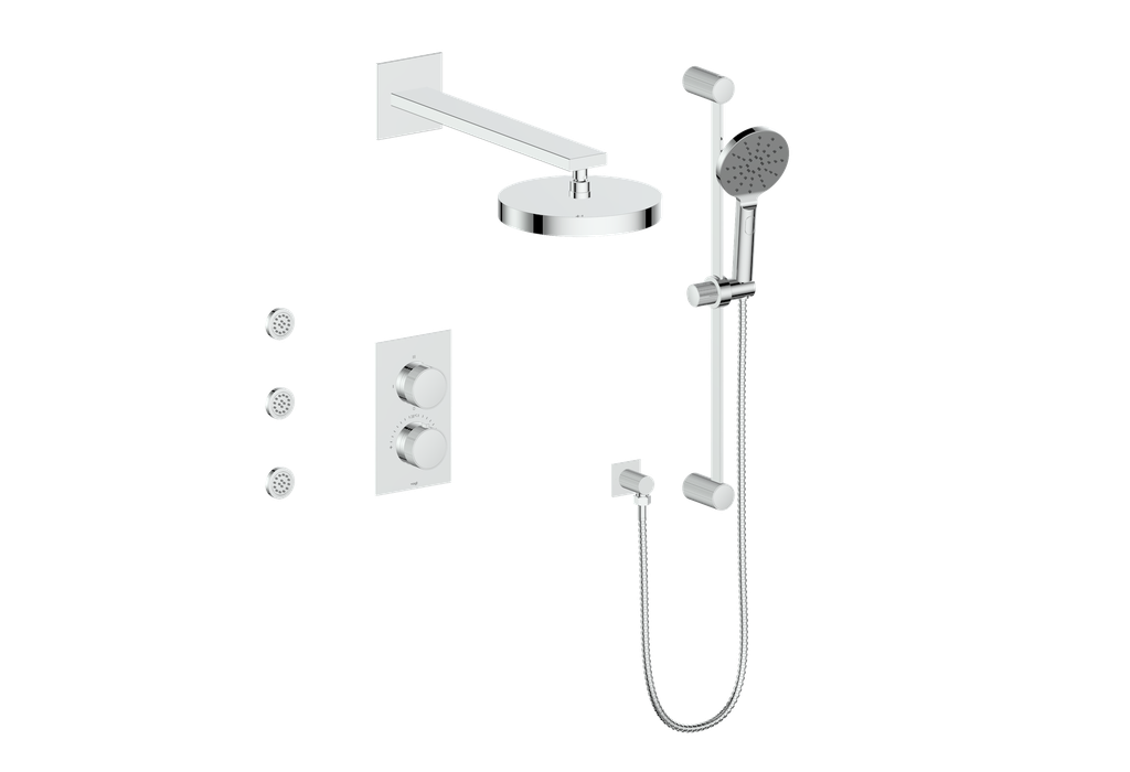 Mond 3-Way Shower Kit + Body Jets