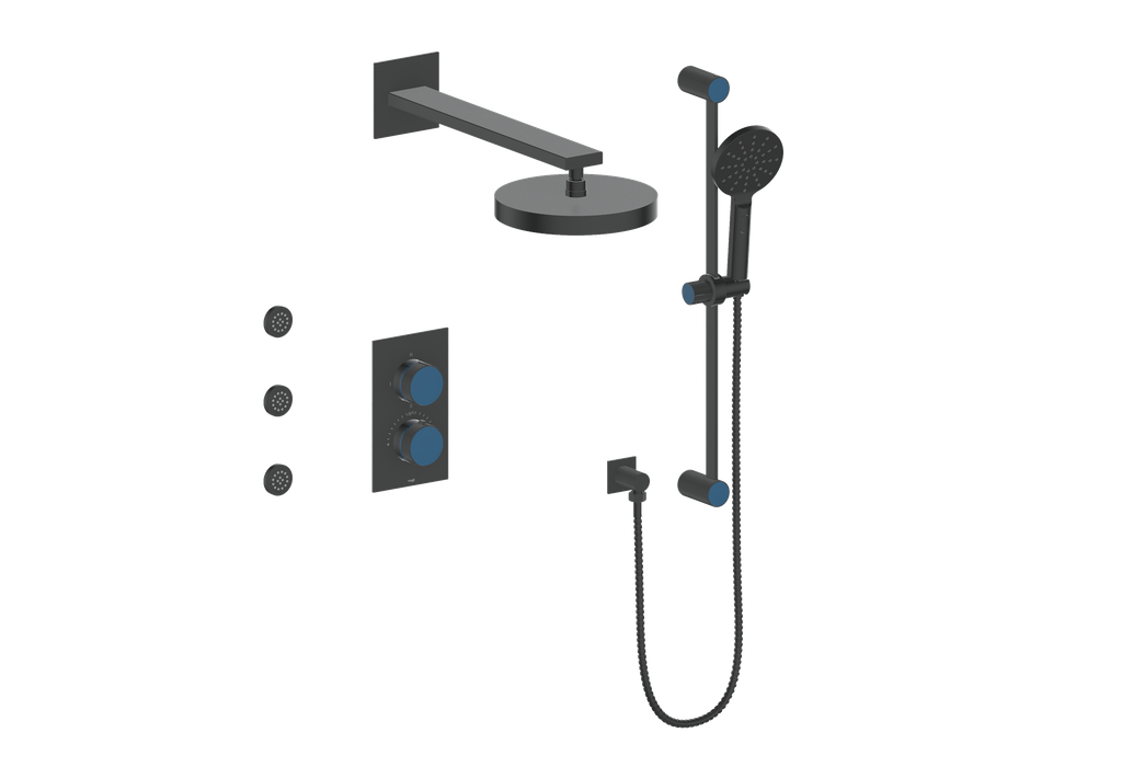 Mond 3-Way Shower Kit + Body Jets