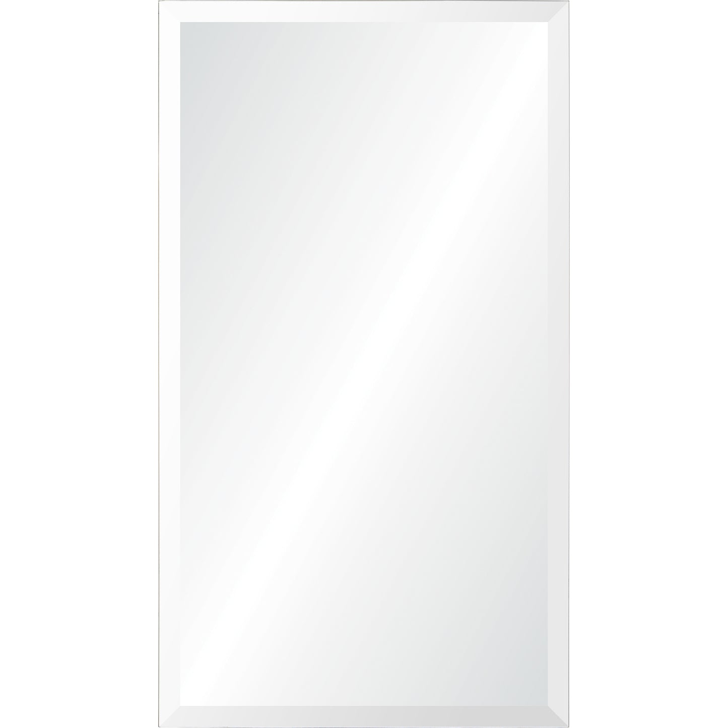All Glass Beveled Edge Mirror