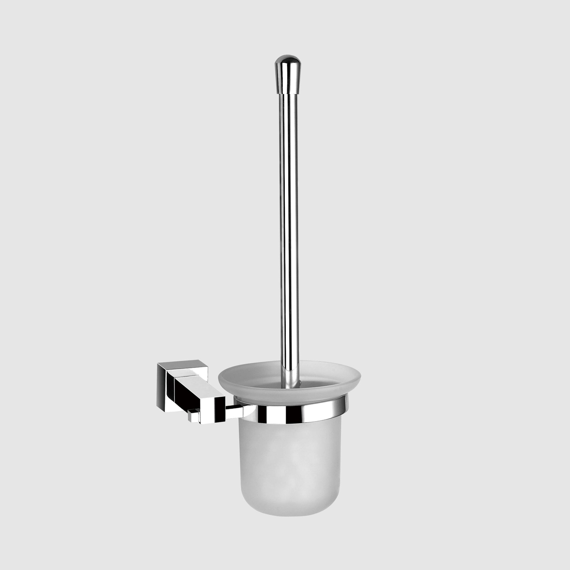Modern Square Wall Mount Toilet Brush