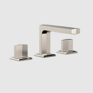Phylrich DIAMA Widespread Faucet - Blade Handles Low Spout