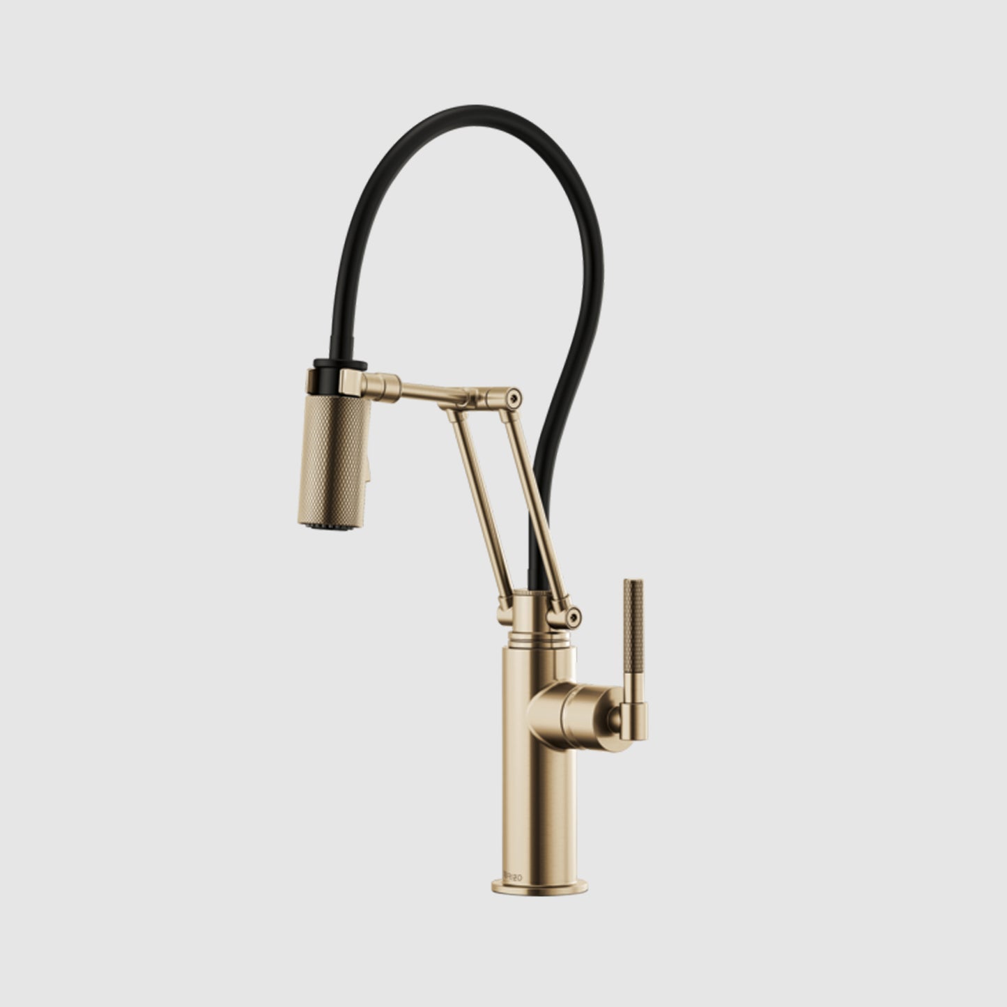 Brizo Litze Articulating Faucet with Knurled Handle
