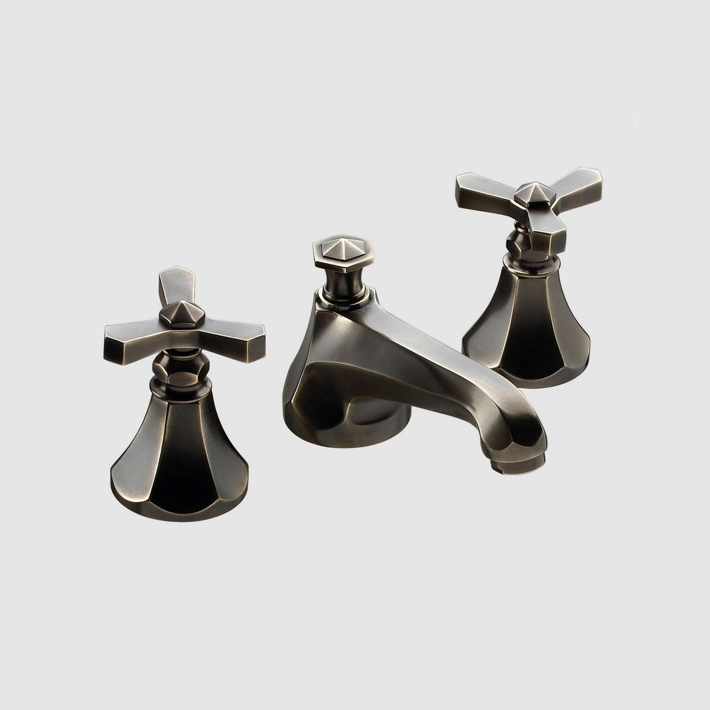 Rubinet Hexis widespread faucet