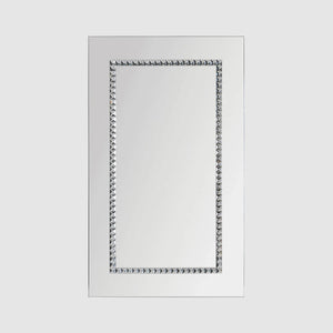 Acrylic Jewel Border Mirror