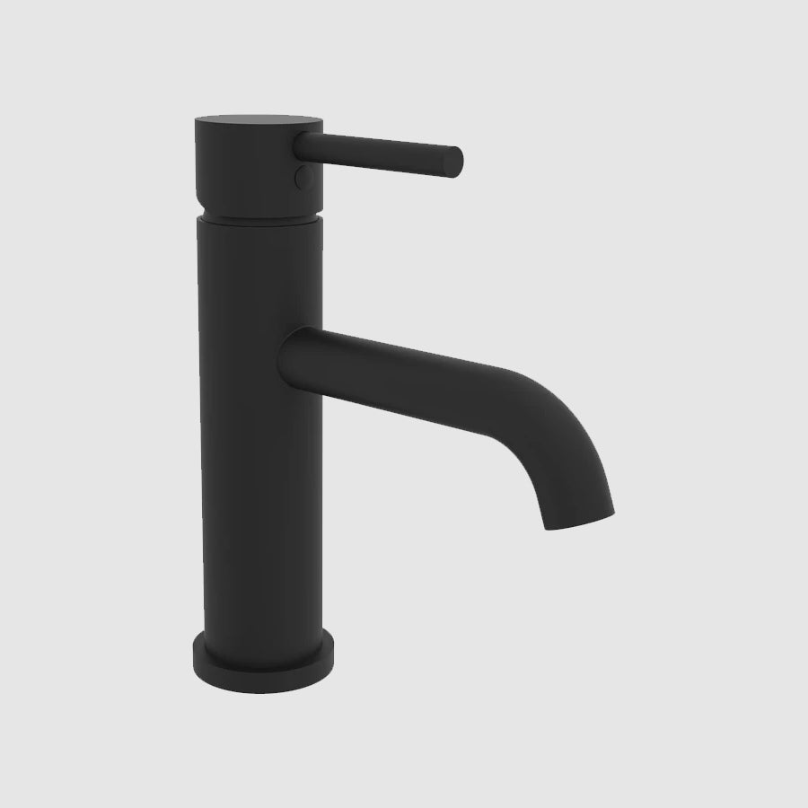 Baril Zip Single Hole Faucet, Matte Black
