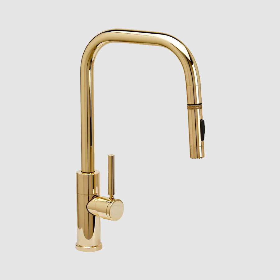 FULTON MODERN PLP PULLDOWN FAUCET ANGLED SPOUT