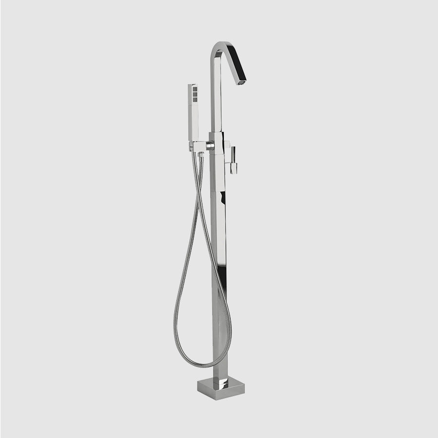Xsquare Freestanding Tub Filler